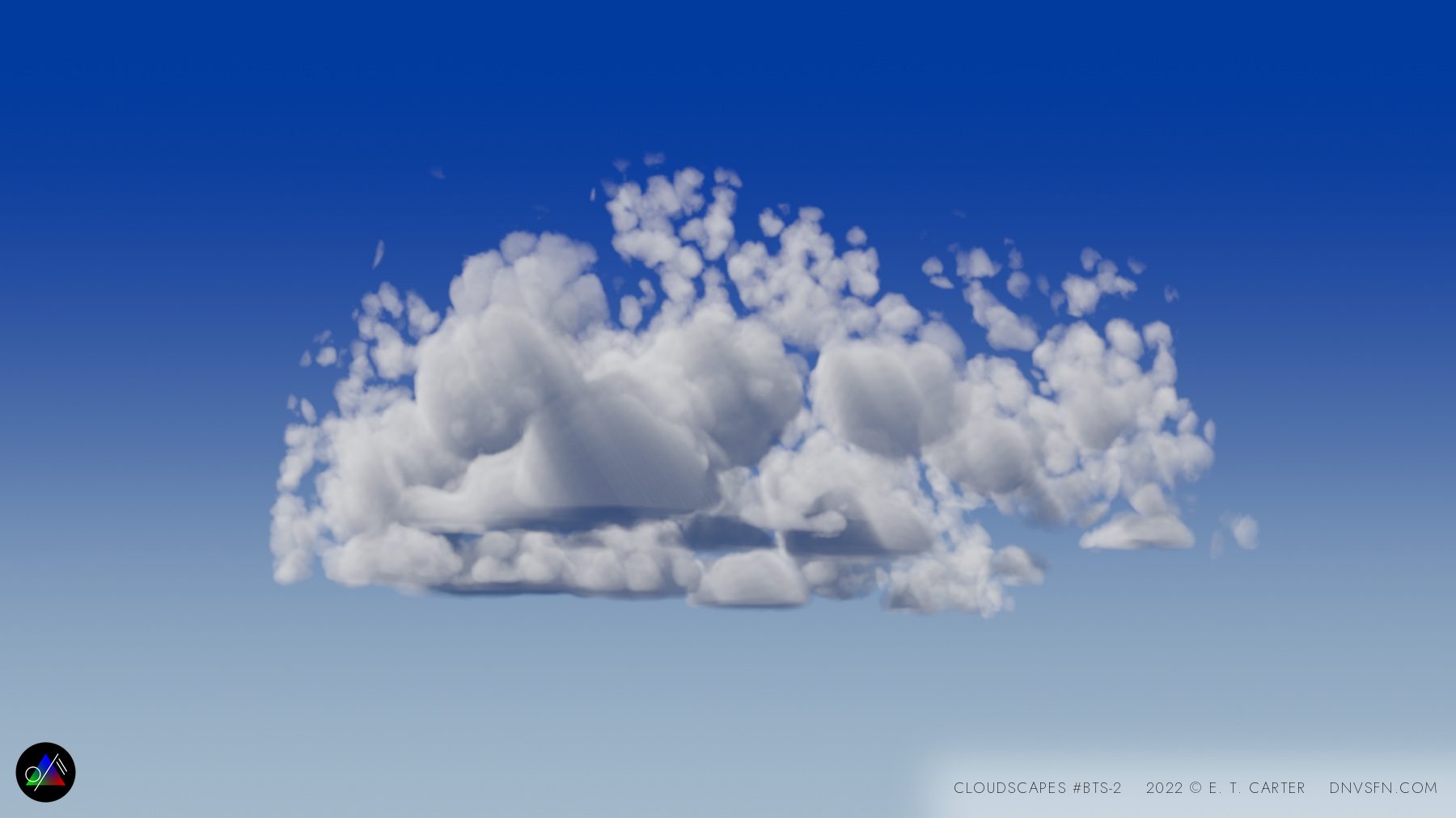 A single drifting cloud