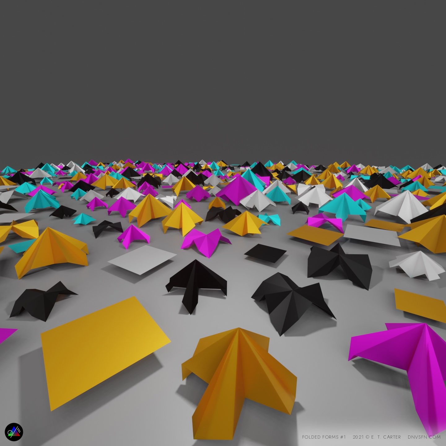Field of folded forms.