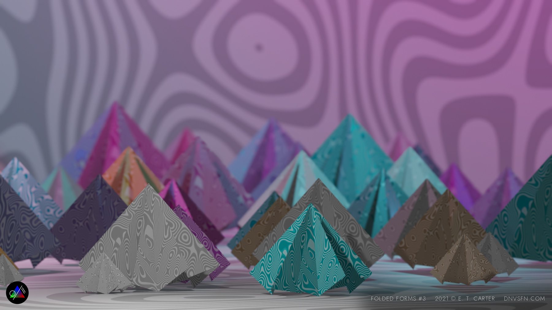 Folded study, gray ground.