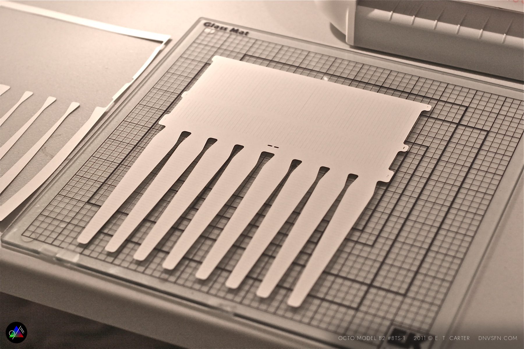 On the cutting mat