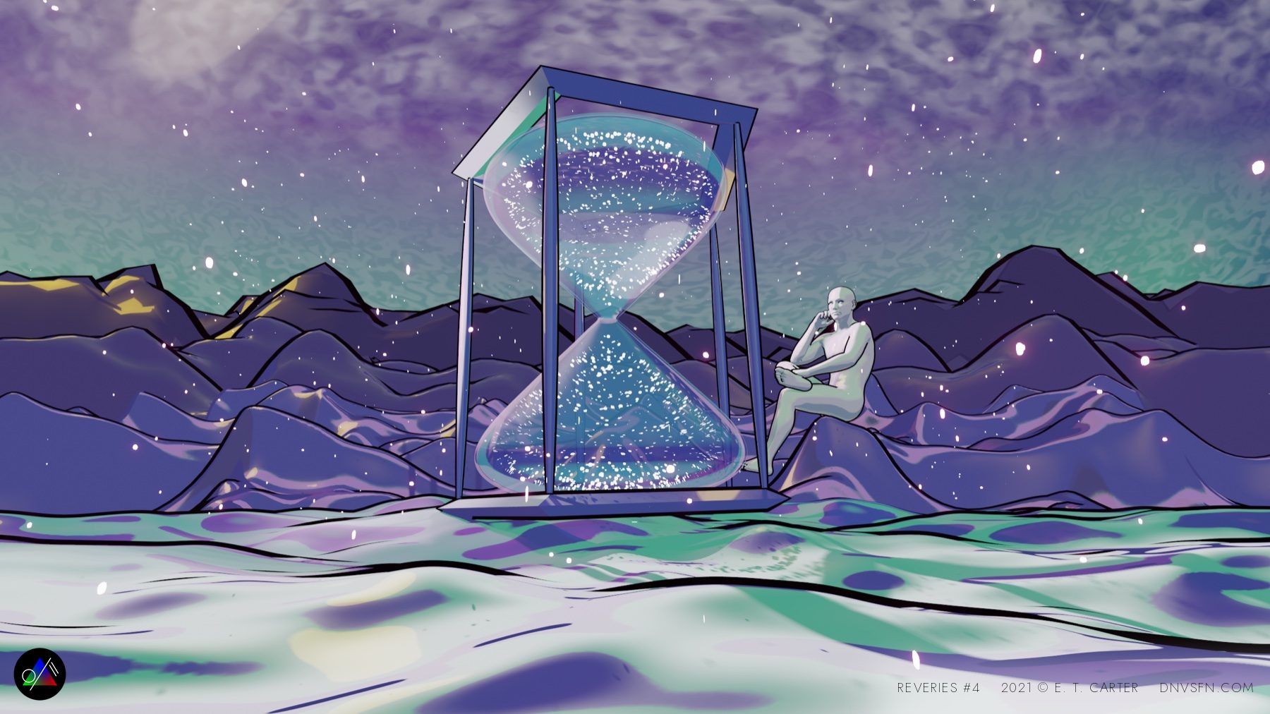 Time, keeping watch.